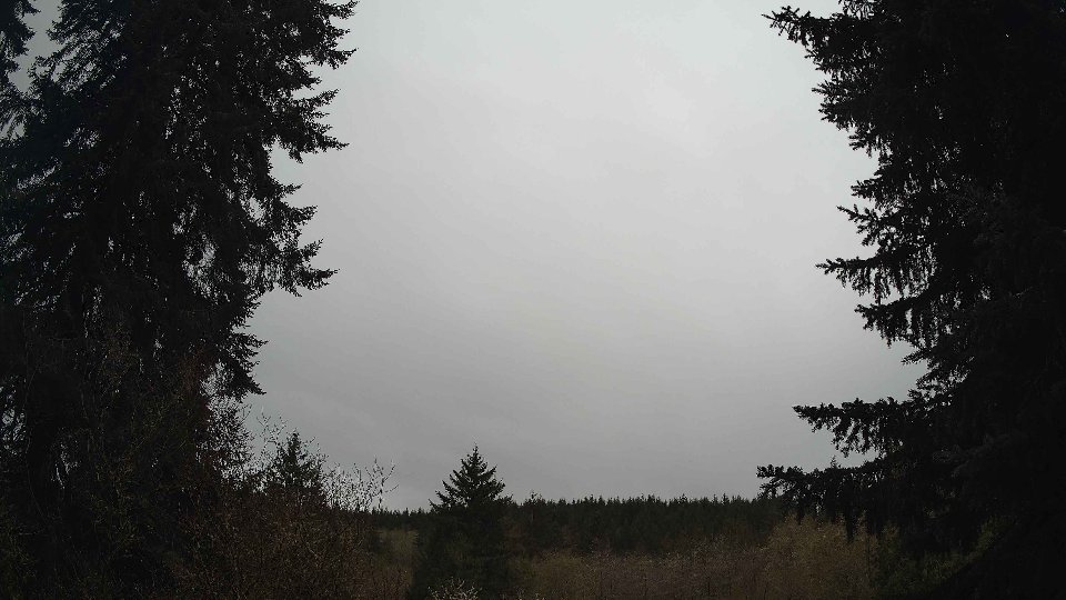 Pacific Northwest skyline timelapse frame from Apr 14th, 2026 at 6:45 AM