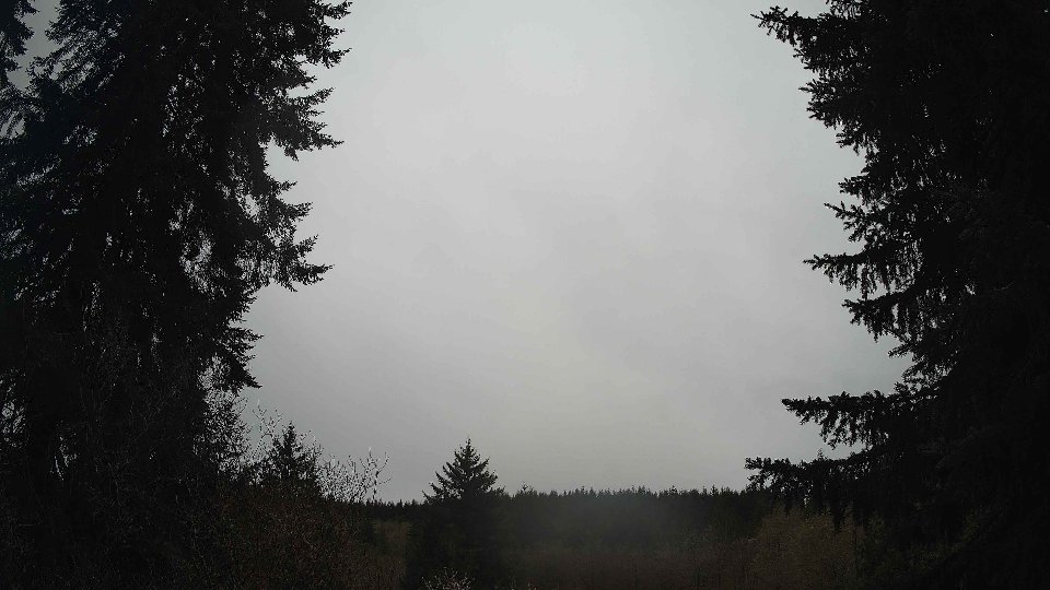 Pacific Northwest skyline timelapse frame from Apr 14th, 2026 at 8:15 AM