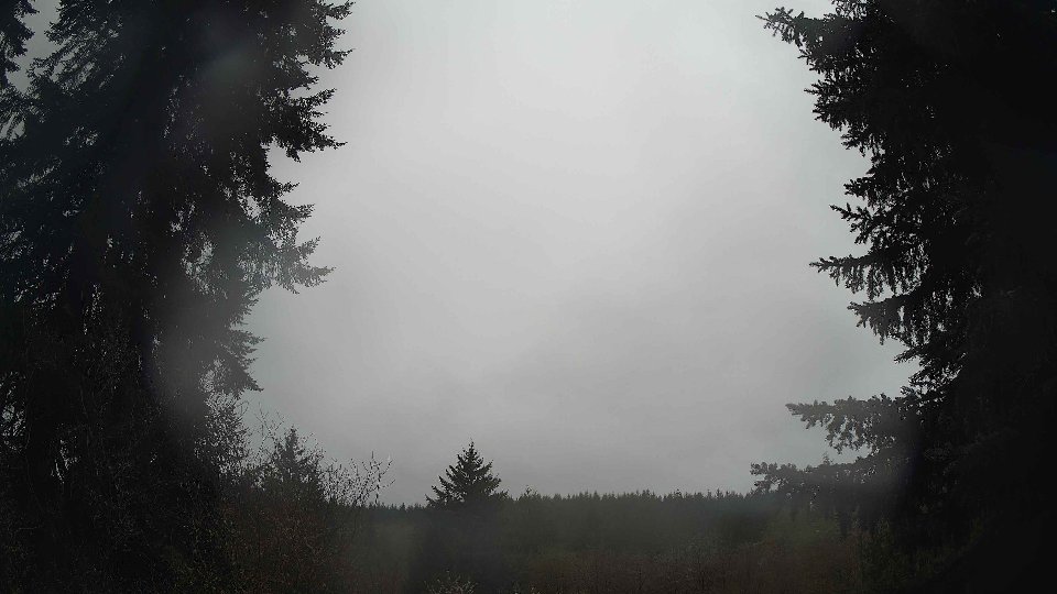 Pacific Northwest skyline timelapse frame from Apr 14th, 2026 at 8:45 AM