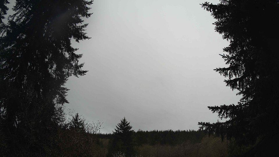Pacific Northwest skyline timelapse frame from Apr 14th, 2026 at 9:15 AM
