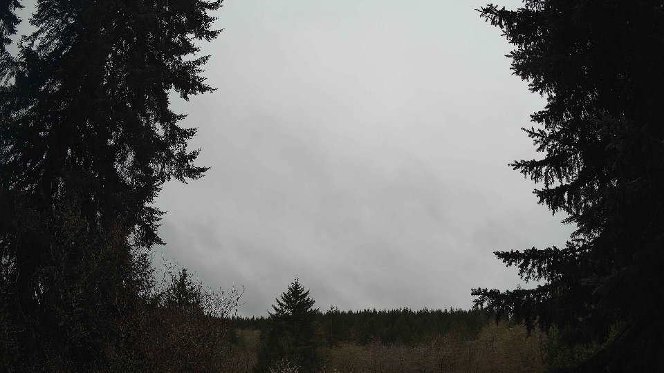 Pacific Northwest skyline timelapse frame from Apr 14th, 2026 at 10:15 AM