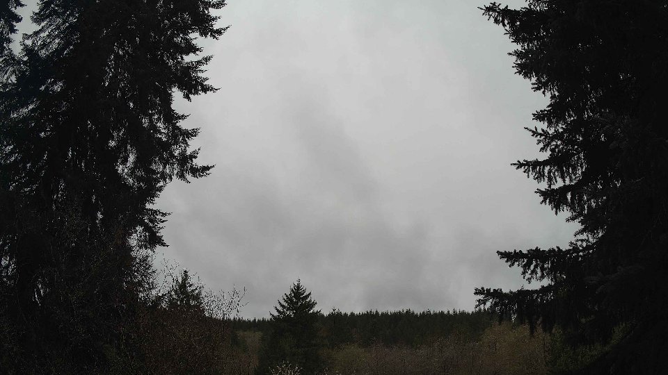 Pacific Northwest skyline timelapse frame from Apr 14th, 2026 at 10:45 AM