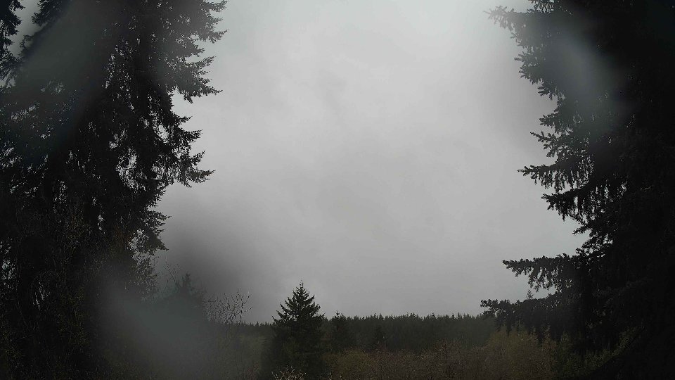 Pacific Northwest skyline timelapse frame from Apr 14th, 2026 at 12:15 PM