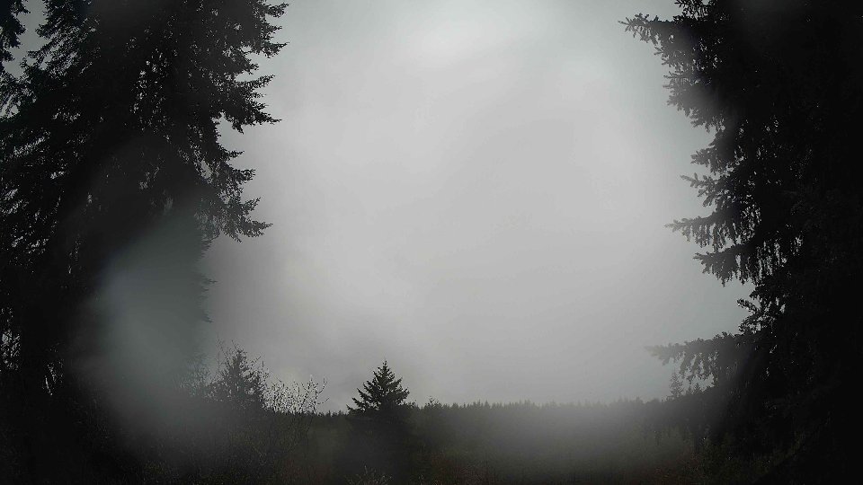 Pacific Northwest skyline timelapse frame from Apr 14th, 2026 at 1:45 PM