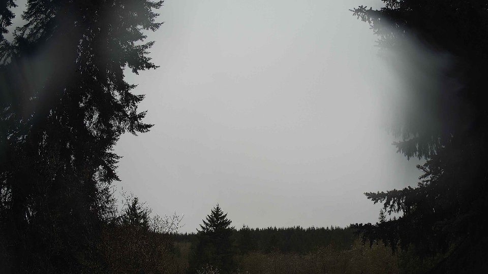 Pacific Northwest skyline timelapse frame from Apr 14th, 2026 at 3:45 PM