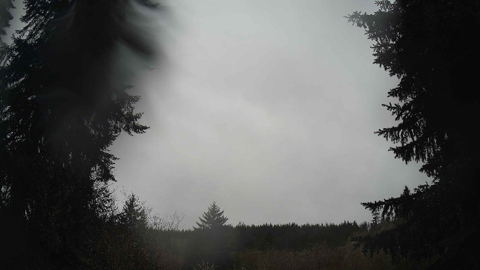 Pacific Northwest skyline timelapse frame from Apr 14th, 2026 at 7:15 PM