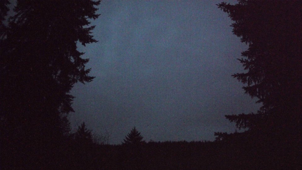 Pacific Northwest skyline timelapse frame from Apr 14th, 2026 at 5:50 AM