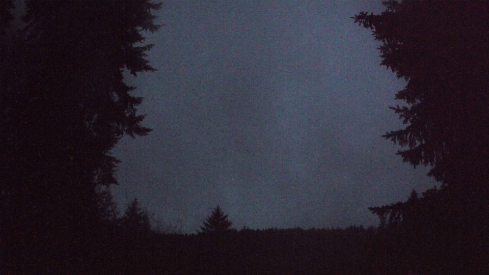 Pacific Northwest skyline timelapse frame from Apr 14th, 2026 at 8:32 PM