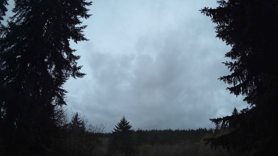 Pacific Northwest skyline timelapse frame from Apr 15th, 2026 at 6:15 AM