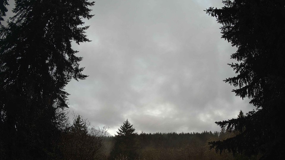 Pacific Northwest skyline timelapse frame from Apr 15th, 2026 at 6:45 AM
