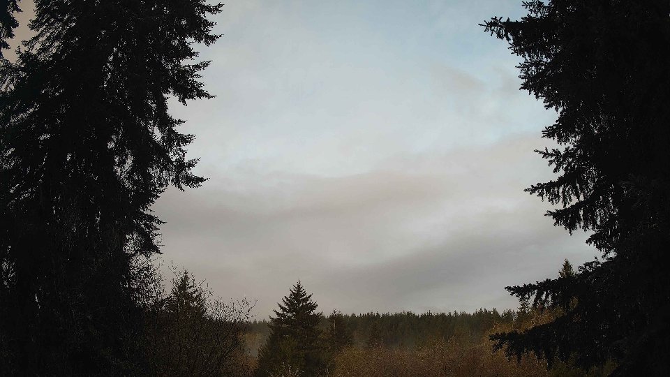 Pacific Northwest skyline timelapse frame from Apr 15th, 2026 at 7:15 AM