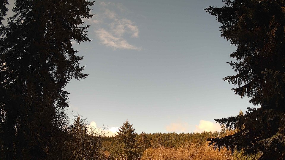 Pacific Northwest skyline timelapse frame from Apr 15th, 2026 at 9:30 AM