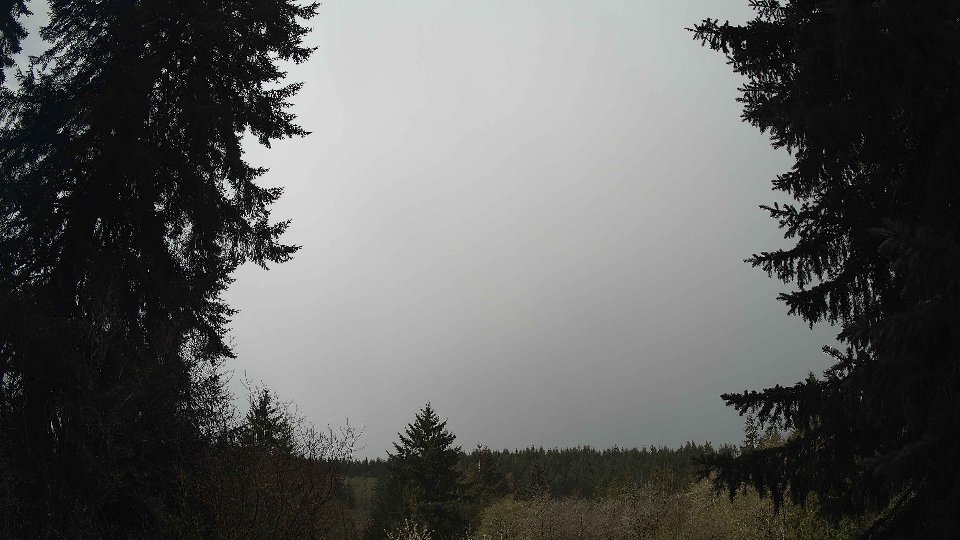 Pacific Northwest skyline timelapse frame from Apr 15th, 2026 at 10:30 AM