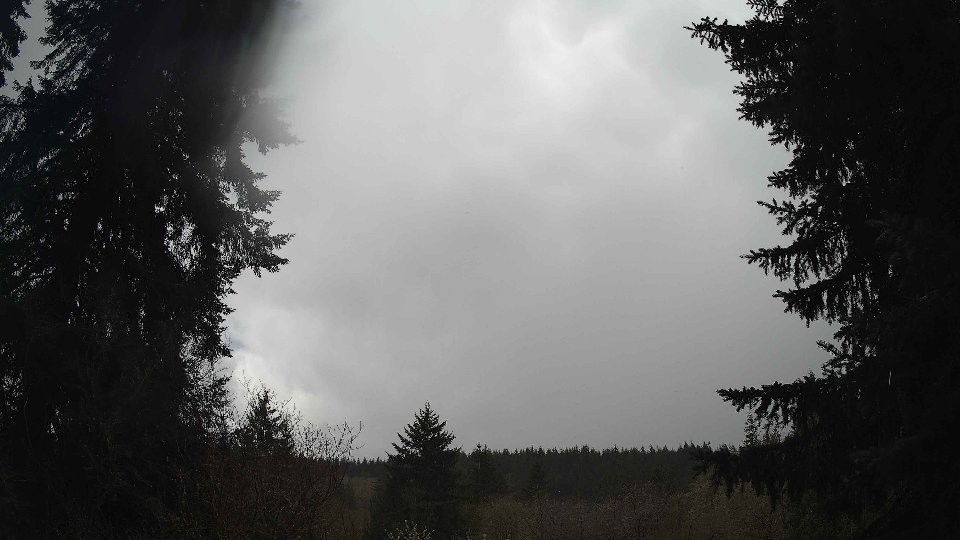 Pacific Northwest skyline timelapse frame from Apr 15th, 2026 at 10:45 AM