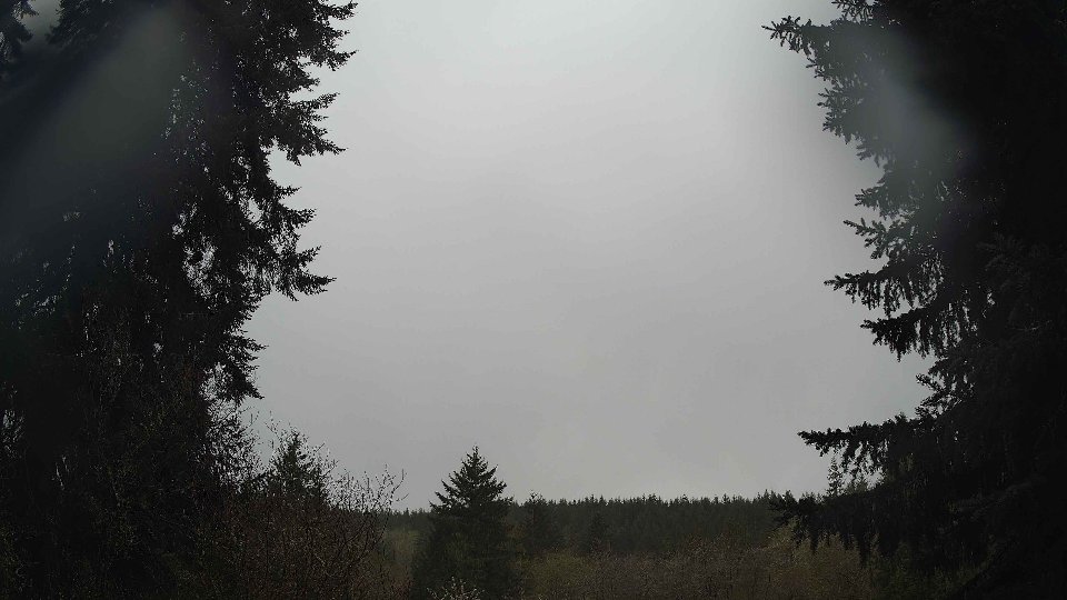 Pacific Northwest skyline timelapse frame from Apr 15th, 2026 at 11:45 AM