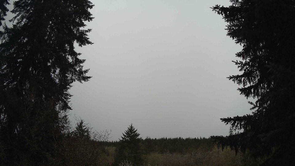 Pacific Northwest skyline timelapse frame from Apr 15th, 2026 at 1:00 PM