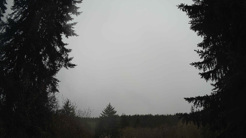 Pacific Northwest skyline timelapse frame from Apr 15th, 2026 at 1:15 PM