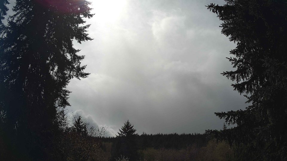 Pacific Northwest skyline timelapse frame from Apr 15th, 2026 at 2:15 PM
