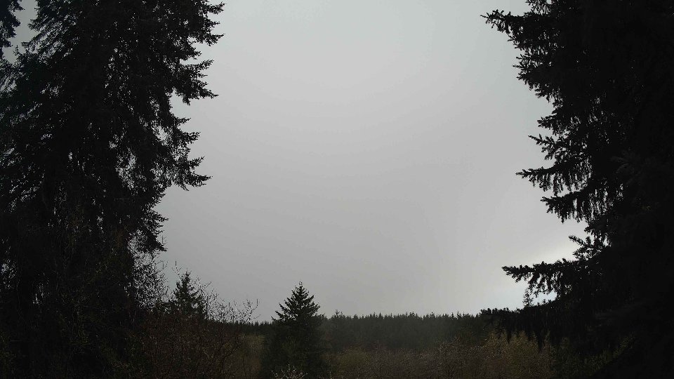 Pacific Northwest skyline timelapse frame from Apr 15th, 2026 at 3:45 PM
