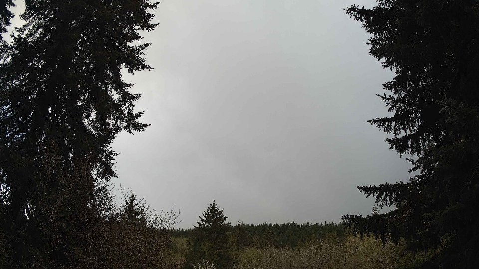 Pacific Northwest skyline timelapse frame from Apr 15th, 2026 at 4:15 PM