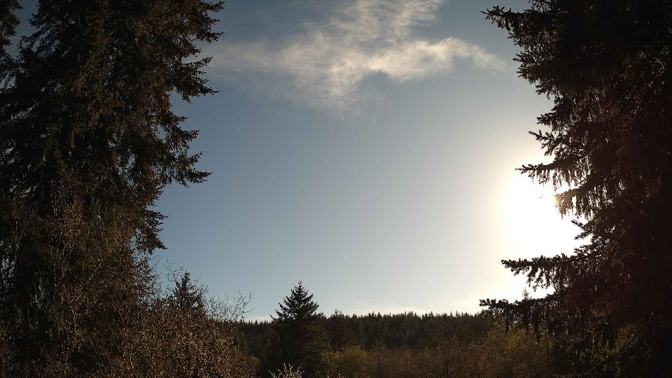 Pacific Northwest skyline timelapse frame from Apr 15th, 2026 at 5:30 PM