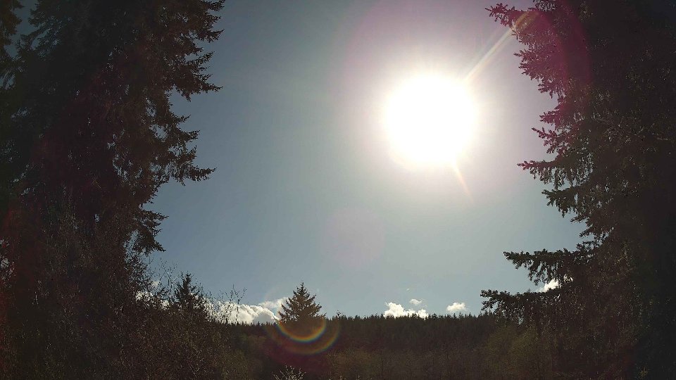 Pacific Northwest skyline timelapse frame from Apr 16th, 2026 at 4:15 PM