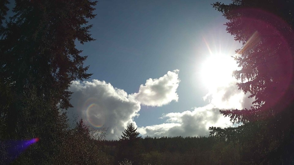 Pacific Northwest skyline timelapse frame from Apr 16th, 2026 at 5:00 PM