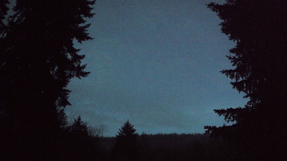 Pacific Northwest skyline timelapse frame from Apr 17th, 2026 at 5:45 AM