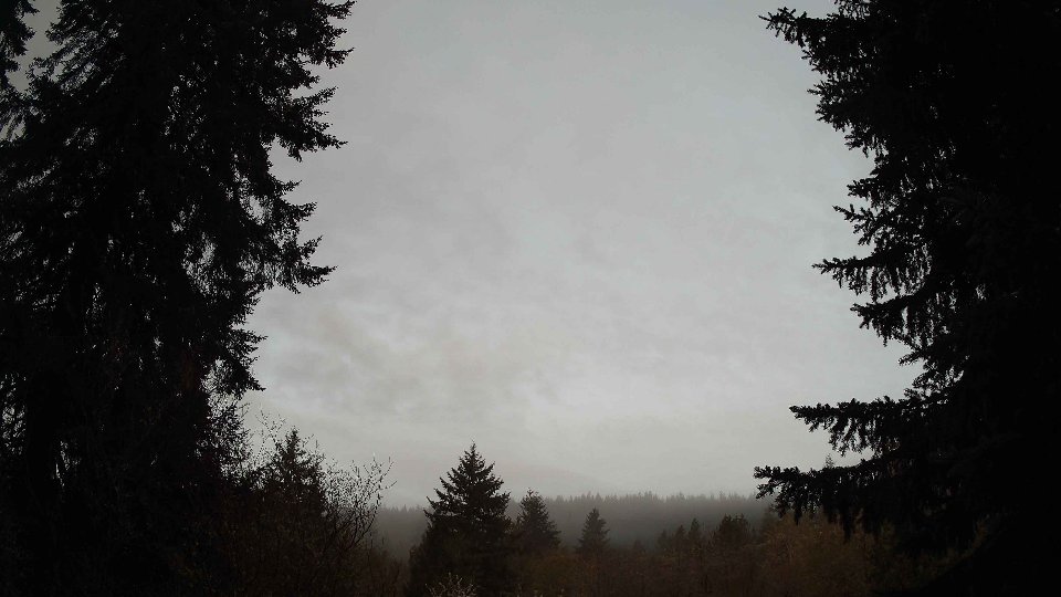 Pacific Northwest skyline timelapse frame from Apr 17th, 2026 at 6:15 AM