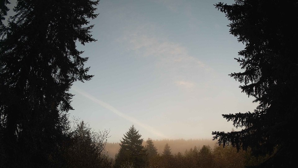 Pacific Northwest skyline timelapse frame from Apr 17th, 2026 at 7:00 AM
