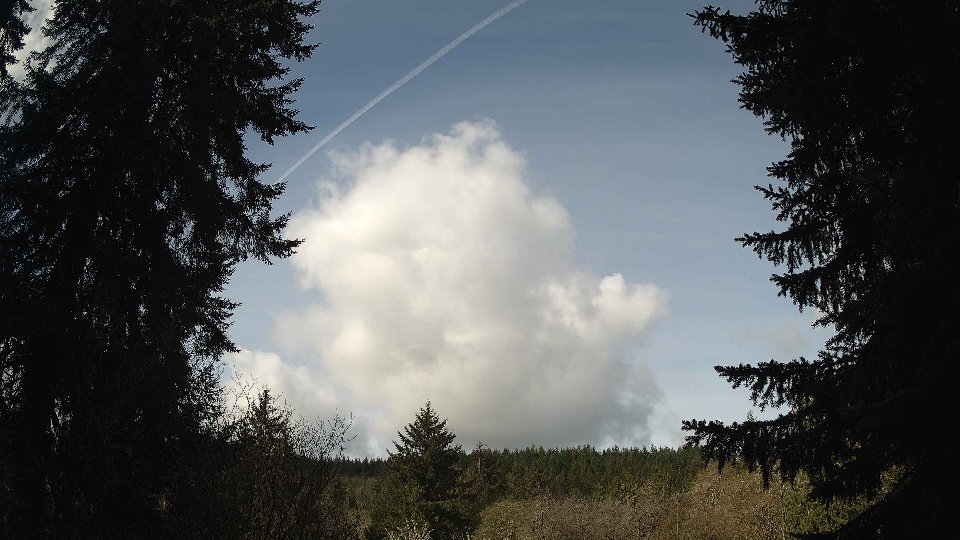 Pacific Northwest skyline timelapse frame from Apr 17th, 2026 at 10:00 AM