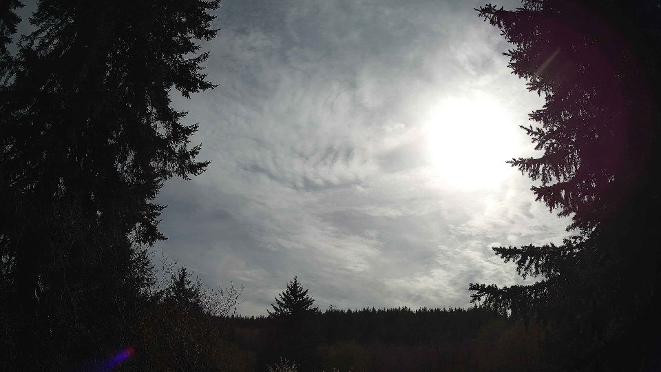 Pacific Northwest skyline timelapse frame from Apr 17th, 2026 at 4:45 PM