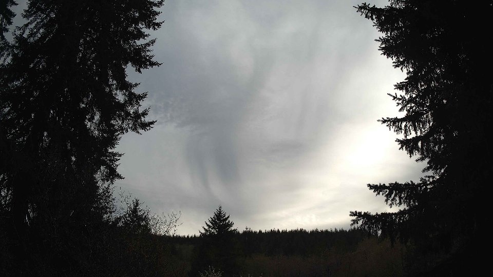 Pacific Northwest skyline timelapse frame from Apr 17th, 2026 at 6:15 PM