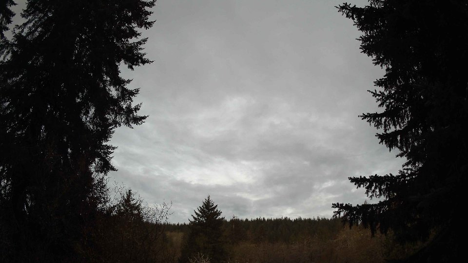 Pacific Northwest skyline timelapse frame from Apr 18th, 2026 at 6:15 AM