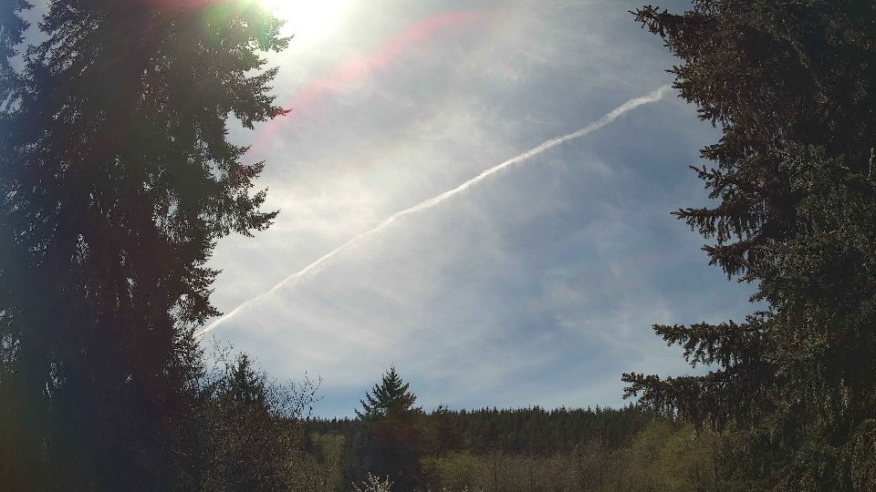 Pacific Northwest skyline timelapse frame from Apr 18th, 2026 at 2:00 PM