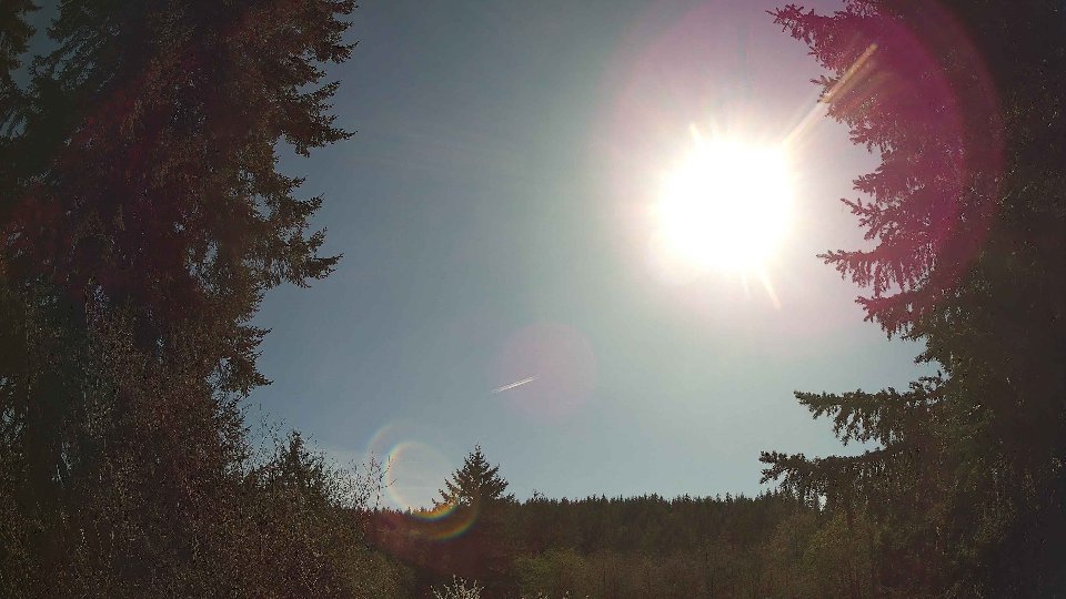 Pacific Northwest skyline timelapse frame from Apr 18th, 2026 at 4:30 PM