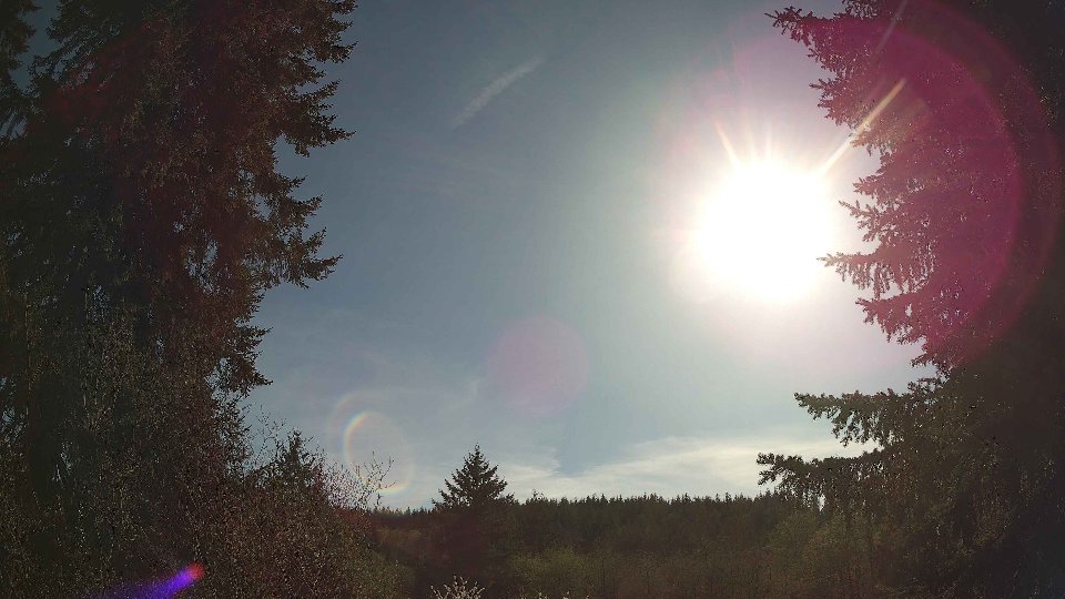 Pacific Northwest skyline timelapse frame from Apr 18th, 2026 at 4:45 PM