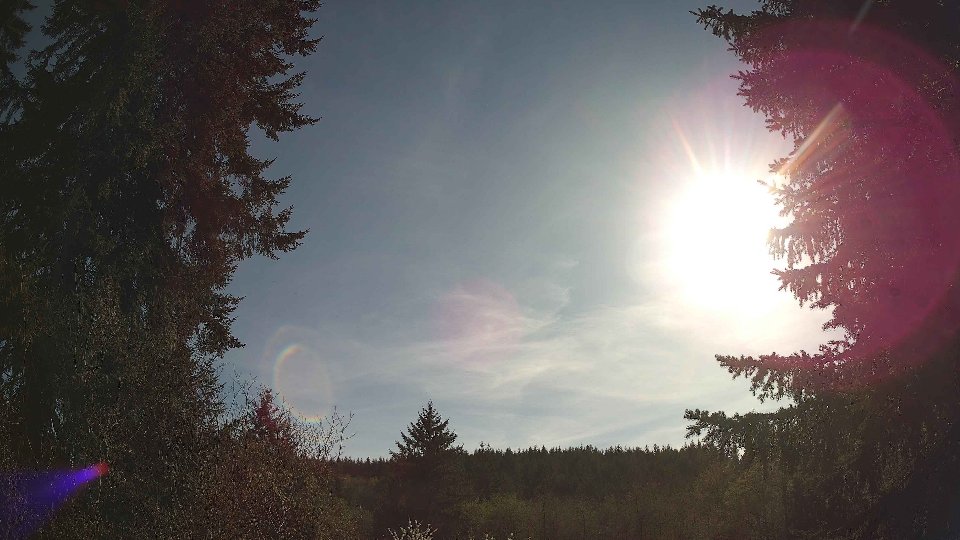 Pacific Northwest skyline timelapse frame from Apr 18th, 2026 at 5:00 PM