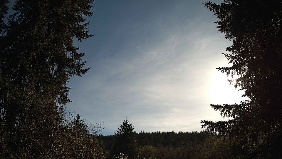 Pacific Northwest skyline timelapse frame from Apr 18th, 2026 at 5:30 PM