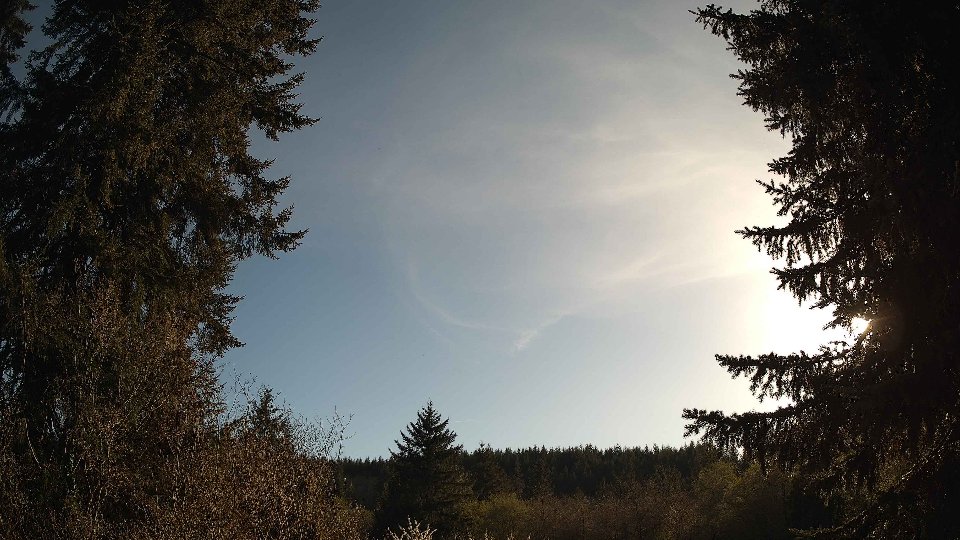 Pacific Northwest skyline timelapse frame from Apr 18th, 2026 at 6:00 PM