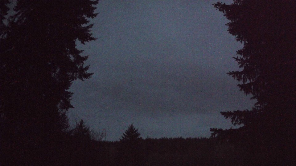 Pacific Northwest skyline timelapse frame from Apr 18th, 2026 at 5:41 AM