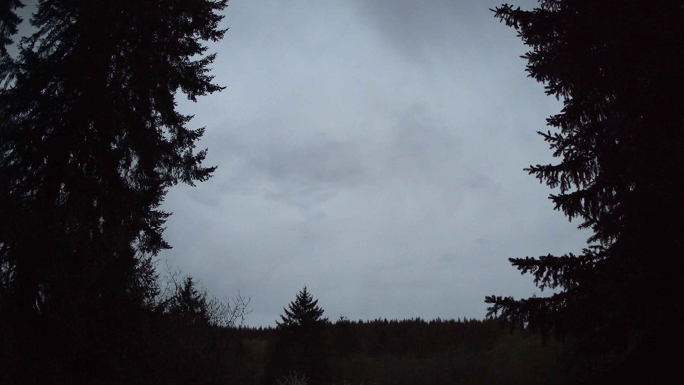 Pacific Northwest skyline timelapse frame from Apr 19th, 2026 at 6:00 AM