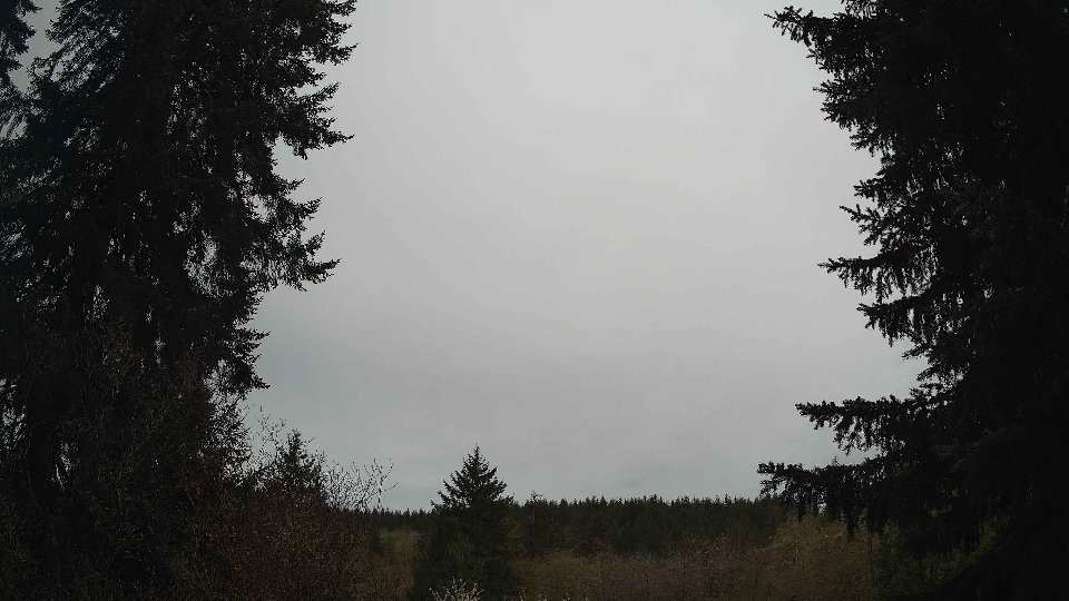 Pacific Northwest skyline timelapse frame from Apr 19th, 2026 at 7:00 AM