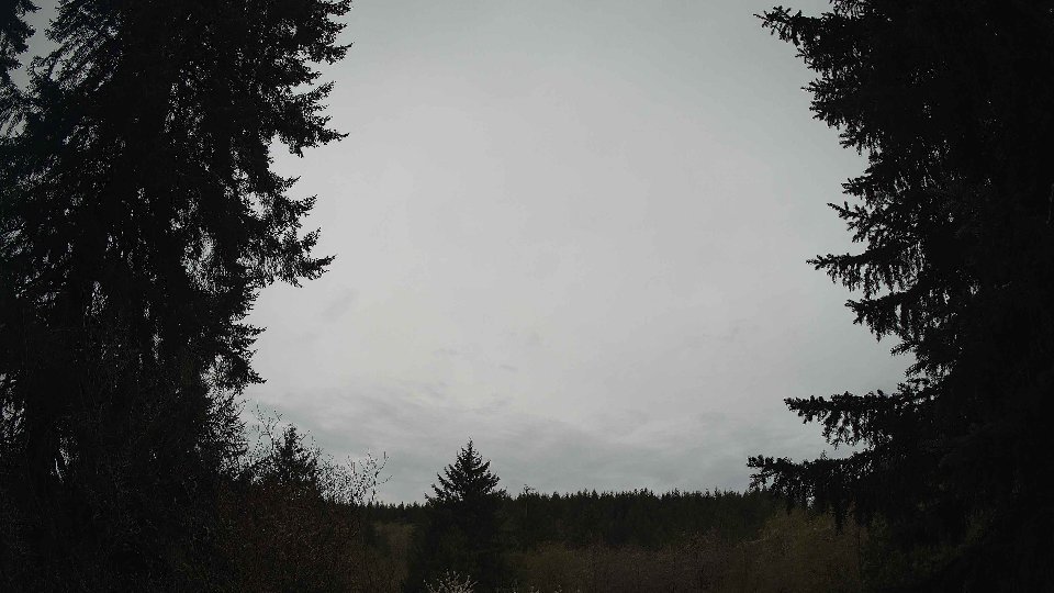 Pacific Northwest skyline timelapse frame from Apr 19th, 2026 at 7:15 AM