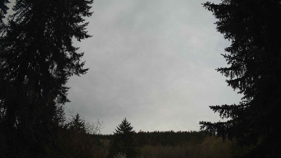 Pacific Northwest skyline timelapse frame from Apr 19th, 2026 at 9:00 AM