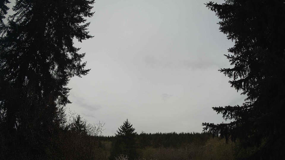 Pacific Northwest skyline timelapse frame from Apr 19th, 2026 at 9:30 AM