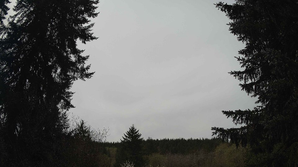 Pacific Northwest skyline timelapse frame from Apr 19th, 2026 at 12:15 PM
