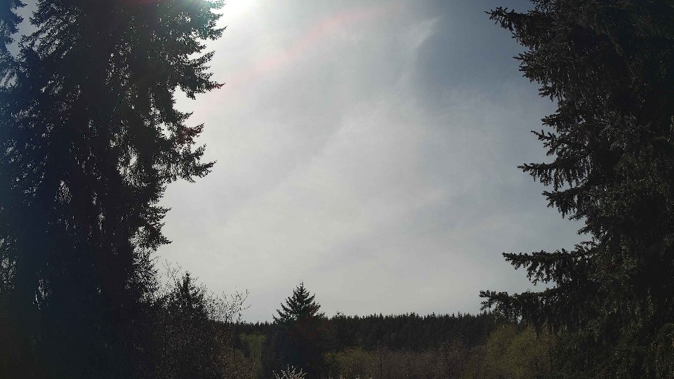 Pacific Northwest skyline timelapse frame from Apr 19th, 2026 at 2:00 PM