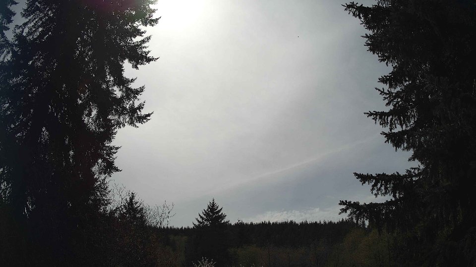 Pacific Northwest skyline timelapse frame from Apr 19th, 2026 at 2:15 PM