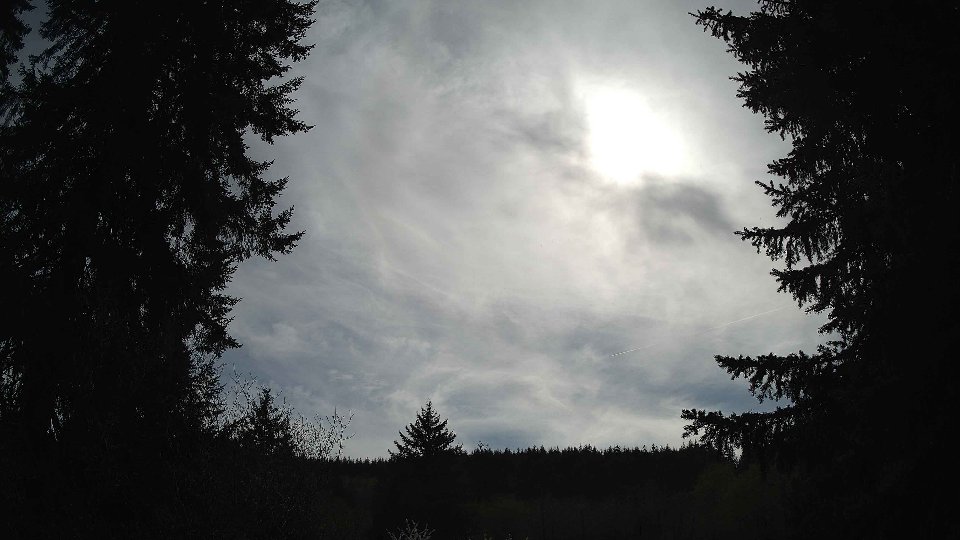 Pacific Northwest skyline timelapse frame from Apr 19th, 2026 at 4:15 PM